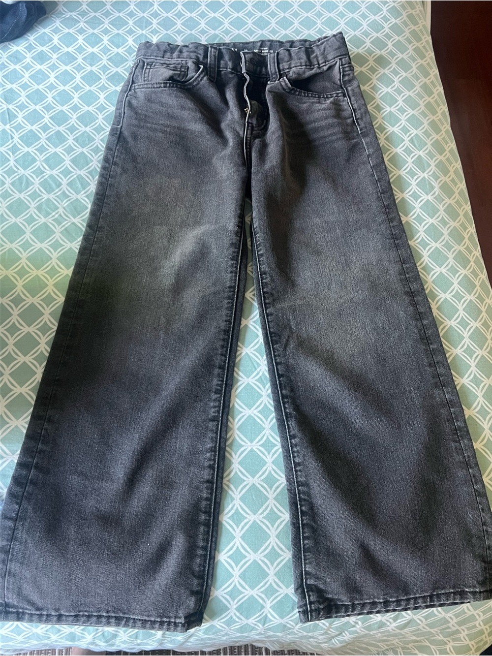 Old Navy Wide Leg Black Denim Jeans